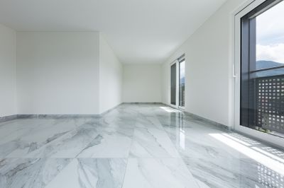 Marble Tile Flooring and Walls